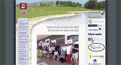Desktop Screenshot of golfdinamarca.com